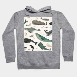 Big whale song Hoodie